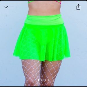 Mesh Skater Skirt *GIFTED*